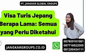 Berapa Lama Visa Turis Ke Jepang